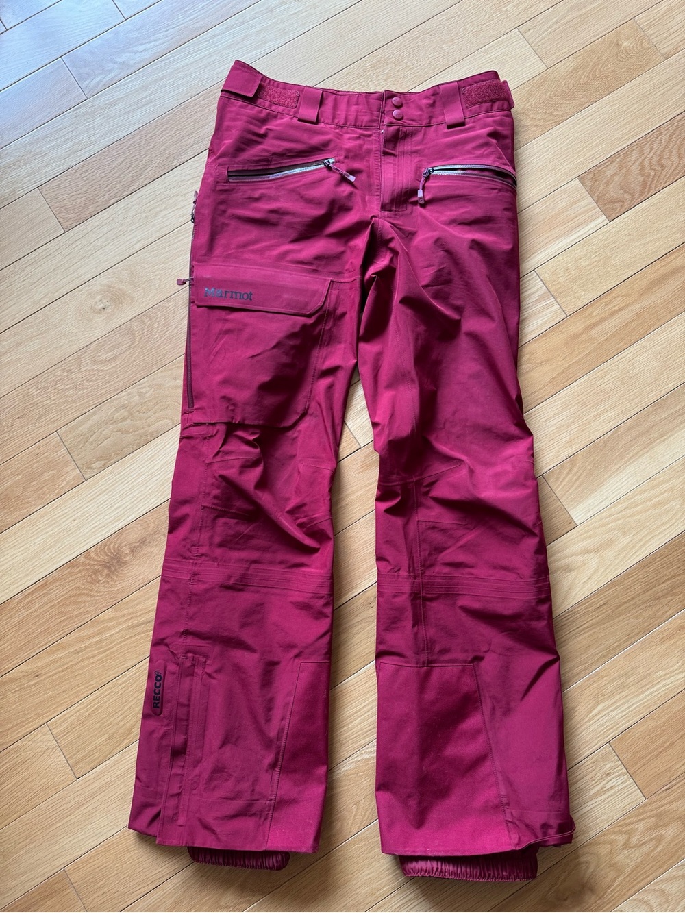 Marmot Gore-Tex Red Ski/Snowboard Pants